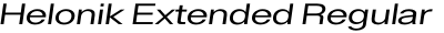 Helonik Extended Regular Italic